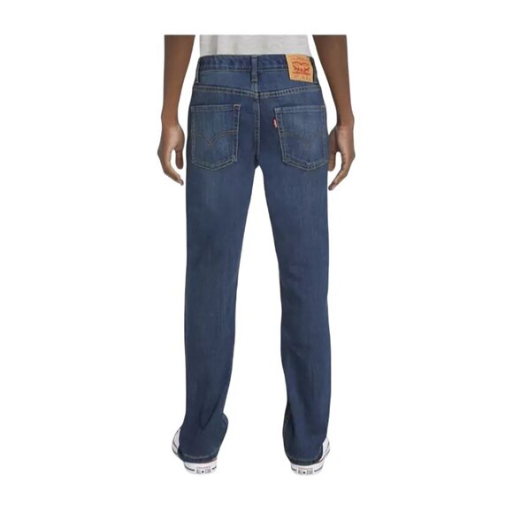 Levis 511 Slim Fit Boys Stretch Cotton Denim Jeans Medium Wash 16 Reg 28x28 - Picture 2 of 12